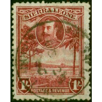 Sierra Leone 1932 1s Lake SG163 Good Used (2)