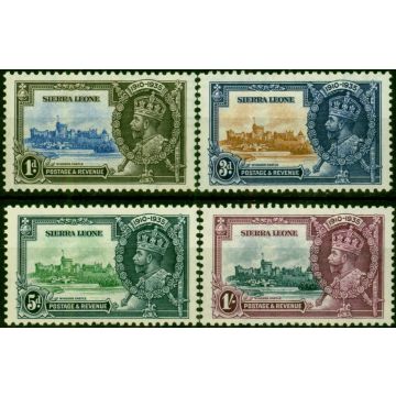 Sierra Leone 1935 Jubilee Set of 4 SG181-184 Fine & Fresh MM 