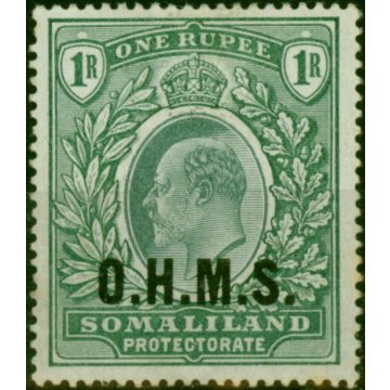 Somaliland 1904 1R Green SG015 Fine MM