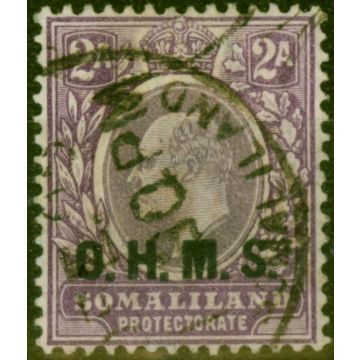 Somaliland 1904 2a Dull & Bright Purple SG012 Fine Used