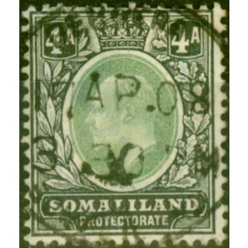 Somaliland 1905 4a Green & Black SG50 Good Used