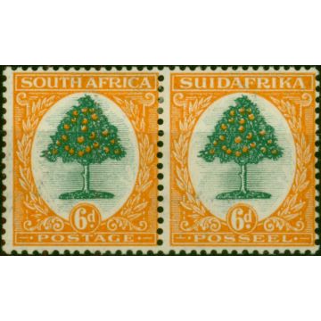 South Africa 1926 6d Green & Orange SG32 V.F VLMM 
