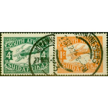 South Africa 1929 Air Set of 2 SG40-41 Fine Used (Variants Available)