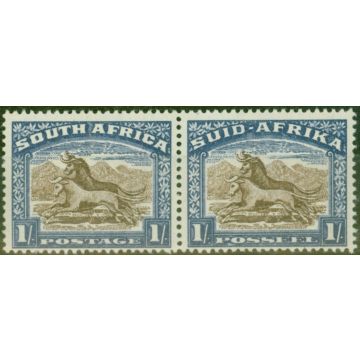 South Africa 1939 1s Brown & Chalky Blue SG62 V.F MNH