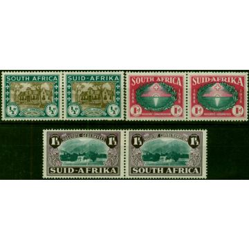 South Africa 1939 Set of 3 SG82-84 Fine & Fresh LMM 