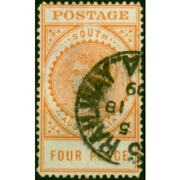 South Australia 1906 4d Orange SG299a Fine Used 
