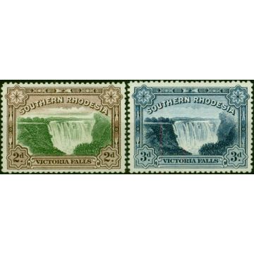 Southern Rhodesia 1932 Falls Set of 2 SG29-30 Fine MNH