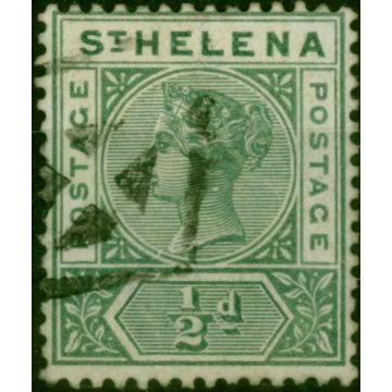 St Helena 1897 1/2d Green SG46 Fine Used