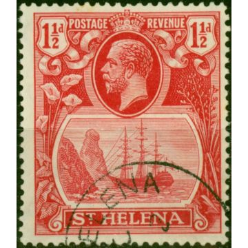 St Helena 1923 1 1/2d Rose-Red SG99 Fine Used