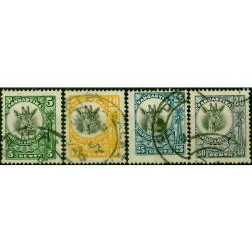 Tanganyika 1925 Colour Change Set of 4 SG89-92 Fine Used (2)