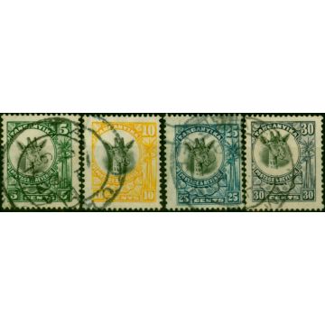 Tanganyika 1925 Colour Change Set of 4 SG89-92 Fine Used (3)