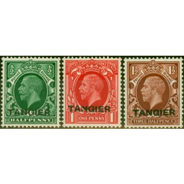 Tangier 1935 Set of 3 SG235-237 Fine MNH