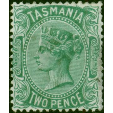 Tasmania 1878 2d Pale Green SG157 Fine MM 