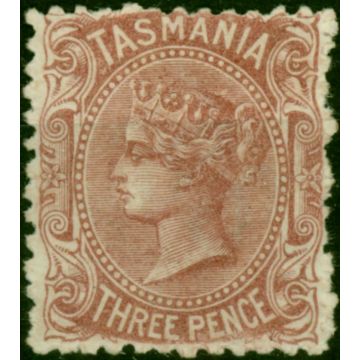 Tasmania 1880 3d Red-Brown SG161 Fine MM 