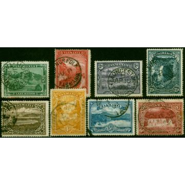 Tasmania 1899-1900 Set of 8 SG229-236 Fine Used 