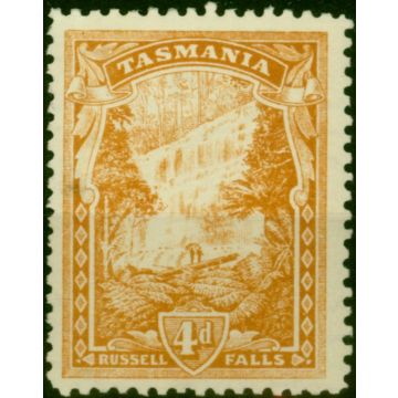 Tasmania 1911 4d Brown-Ochre SG247c Fine MM 