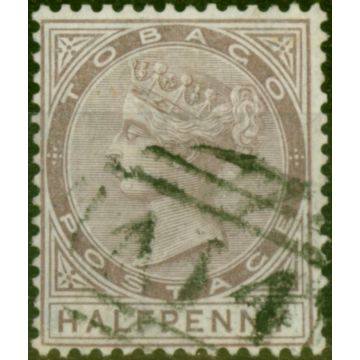 Tobago 1880 1/2d Purple-Brown SG8 Fine Used