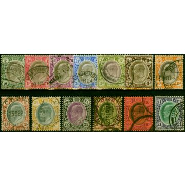 Transvaal 1904-09 Set of 14 SG260-272a Fine Used