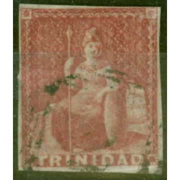Trinidad 1857  Rose-Red SG12 Good Used 