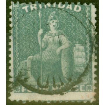 Trinidad 1882 4d Bluish Grey SG102 Fine Used (3)