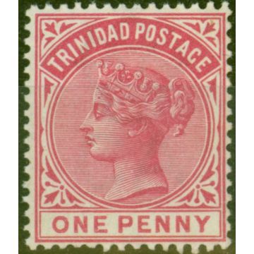 Trinidad 1883 1d Carmine SG107 Fine Mint Never Hinged (2)