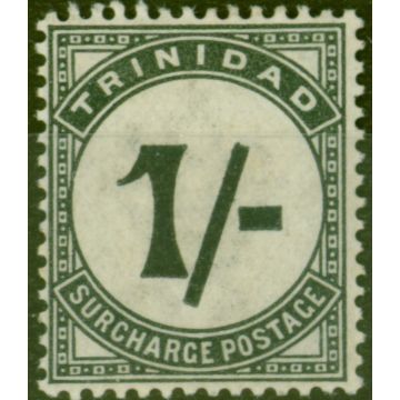 Trinidad 1885 1s Slate-Black SGD9 Fine Mtd Mint (2)