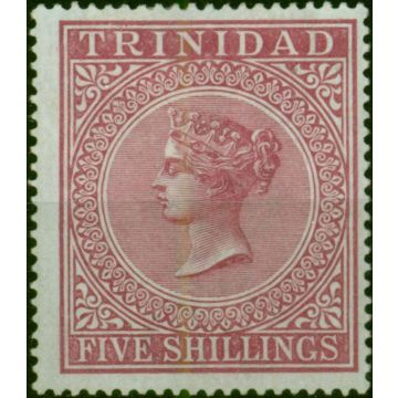 Trinidad 1894 5s Maroon SG113 Fine MM