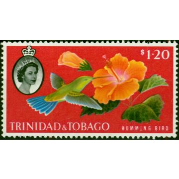 Trinidad & Tobago 1960 $1.20 Humming Bird SG296 Fine LMM 