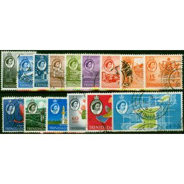 Trinidad & Tobago 1960 Set of 15 SG284-297 Fine Used