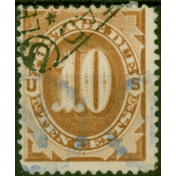 U.S.A 1879 10c Brown Postage Due SGD211 Good Used 