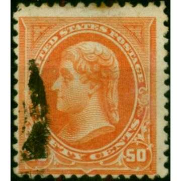 U.S.A 1894 50c Orange SG262 Good Used 
