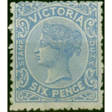 Victoria 1885 6d Chalky Blue SG301 Fine MM 