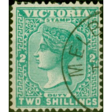 Victoria 1900 2s Blue-Green SG369 V.F.U