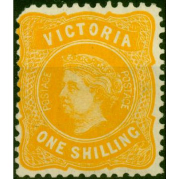 Victoria 1902 1s Yellow SG394a Good MM 