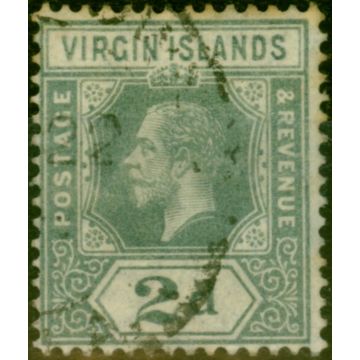 Virgin Islands 1913 2d Grey SG71 Fine Used
