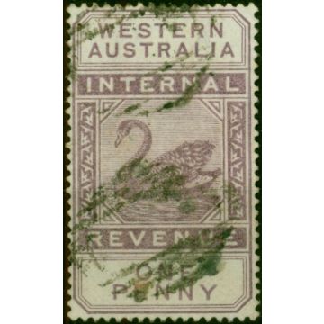 Western Australia 1893 1d Dull Purple SGF11 Fine Used (3)