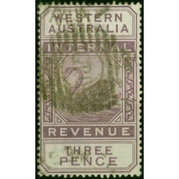 Western Australia 1893 3d Dull Purple SGF13 Fine Used 