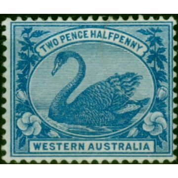 Western Australia 1901 2 1/2d Blue SG114 Fine MM 
