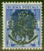 Collectible Postage Stamp from Burma 1942 Jap Occu 6p Brt Blue SGJ27 V.F MNH.