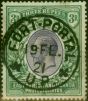 Old Postage Stamp East Africa KUT 1912 3R Violet & Green SG55 Fine Used