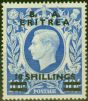 Collectible Postage Stamp from Eritrea 1950 10s on 10s Ultramarine SGE25 Fine MNH
