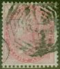 Rare Postage Stamp from India 1855 8a Carmine SG36 Fine Used