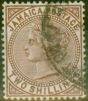 Valuable Postage Stamp from Jamaica 1897 2s Venetian Red SG25 Fine Used