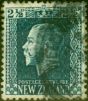 Collectible Postage Stamp from New Zealand 1916 2 1-2d Blue SG419a P.14  x 14.5 Fine Used