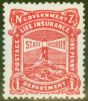 Rare Postage Stamp from New Zealand 1937 1d Scarlet SGL36b Fine Lightly Mtd Mint