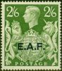 Rare Postage Stamp Somalia E.A.F 1946 2s6d Yellow-Green SGS9 Fine LMM