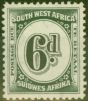 Valuable Postage Stamp from South West Africa 1931 6d Black & Slate SGD51 V.F MNH