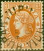 Collectible Postage Stamp from Victoria 1901 3d Dull Orange-Brown SG389var Wmk Inverted V.F.U