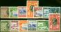 Collectible Postage Stamp from Cayman Islands 1935  Set of 12 SG96-107 Fine Mtd Mint