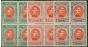 Rare Postage Stamp from Belgium 1915 Red Cross set of 4 SG157-159  in Fine MNH & Mtd Mint Blocks of 4